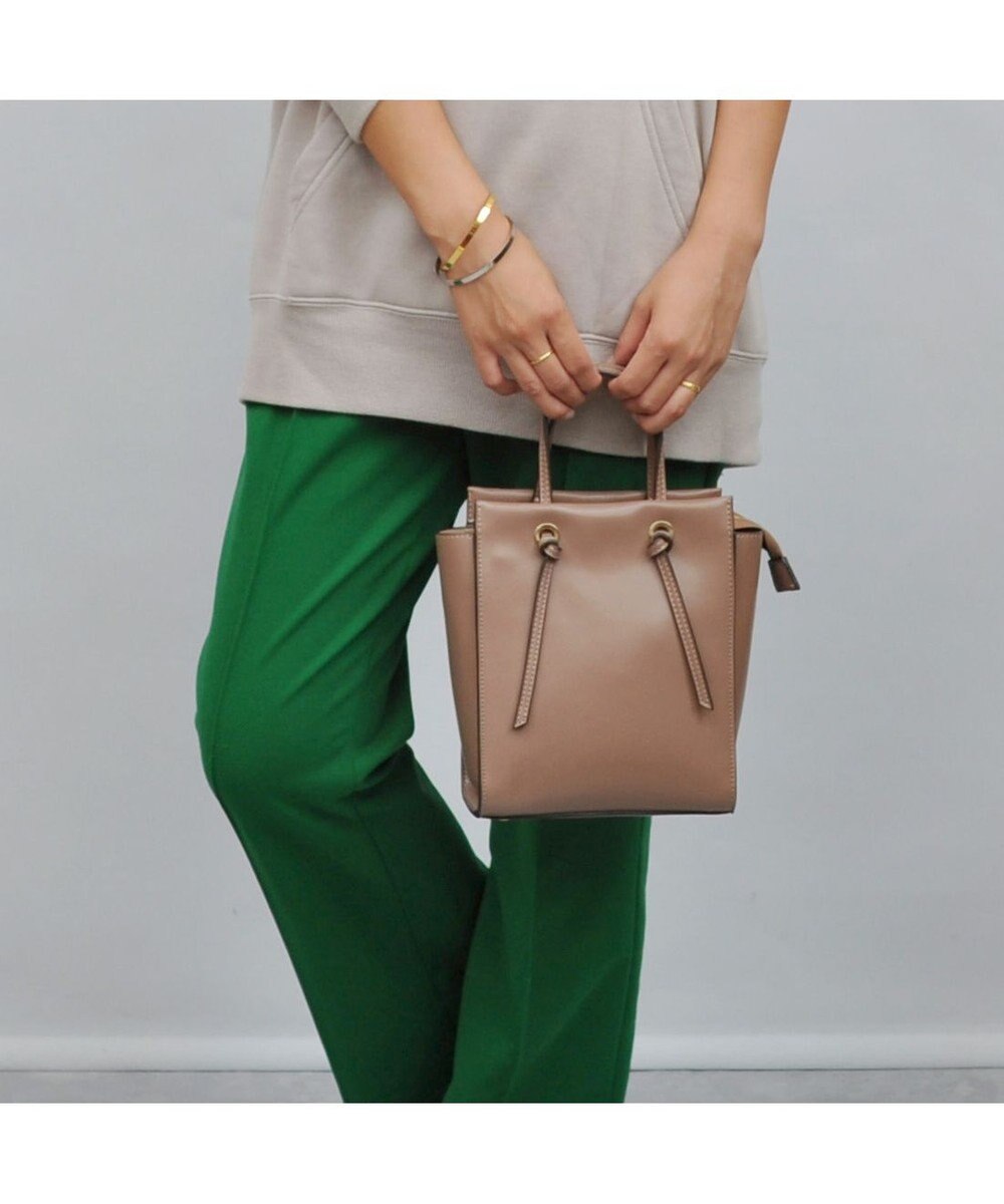 UNBILLION カシュカシュ cachecache / ノットハンドル縦長ミニトート 