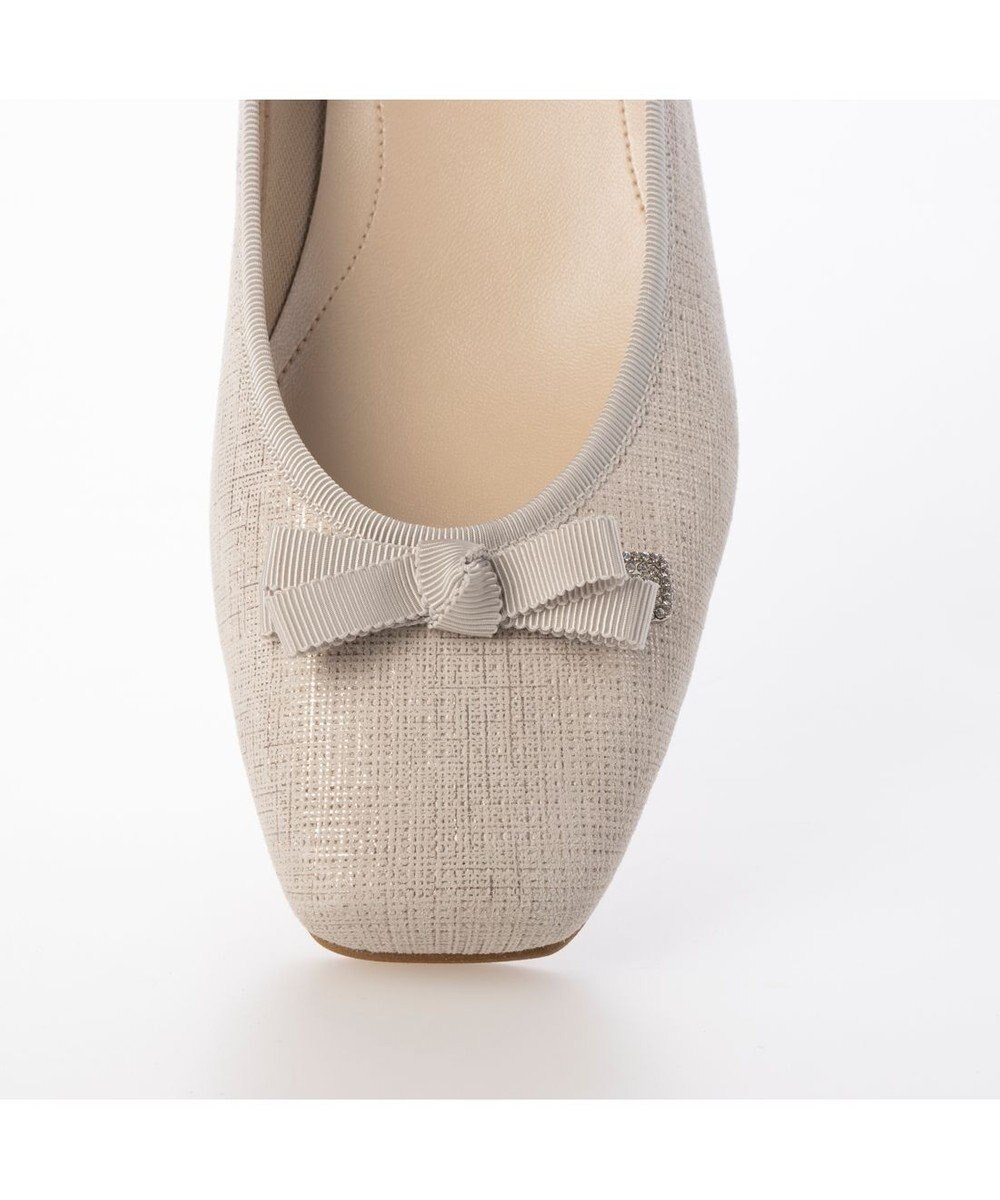 Riz raffinee <Riz raffinee>スクエアトゥリボンパンプス 