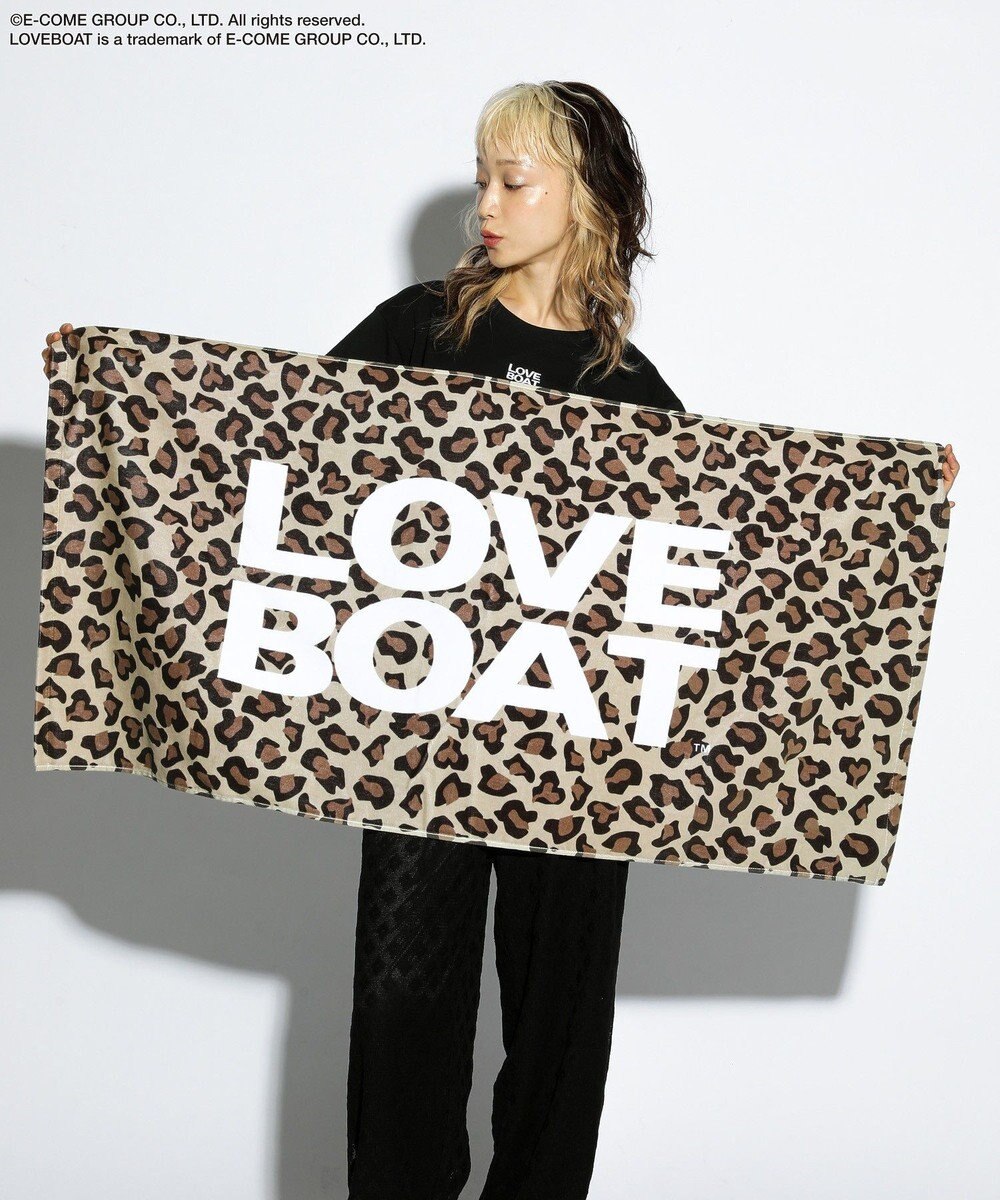 Green Parks ■ＬＯＶＥＢＯＡＴ　レオパードビーチタオル 