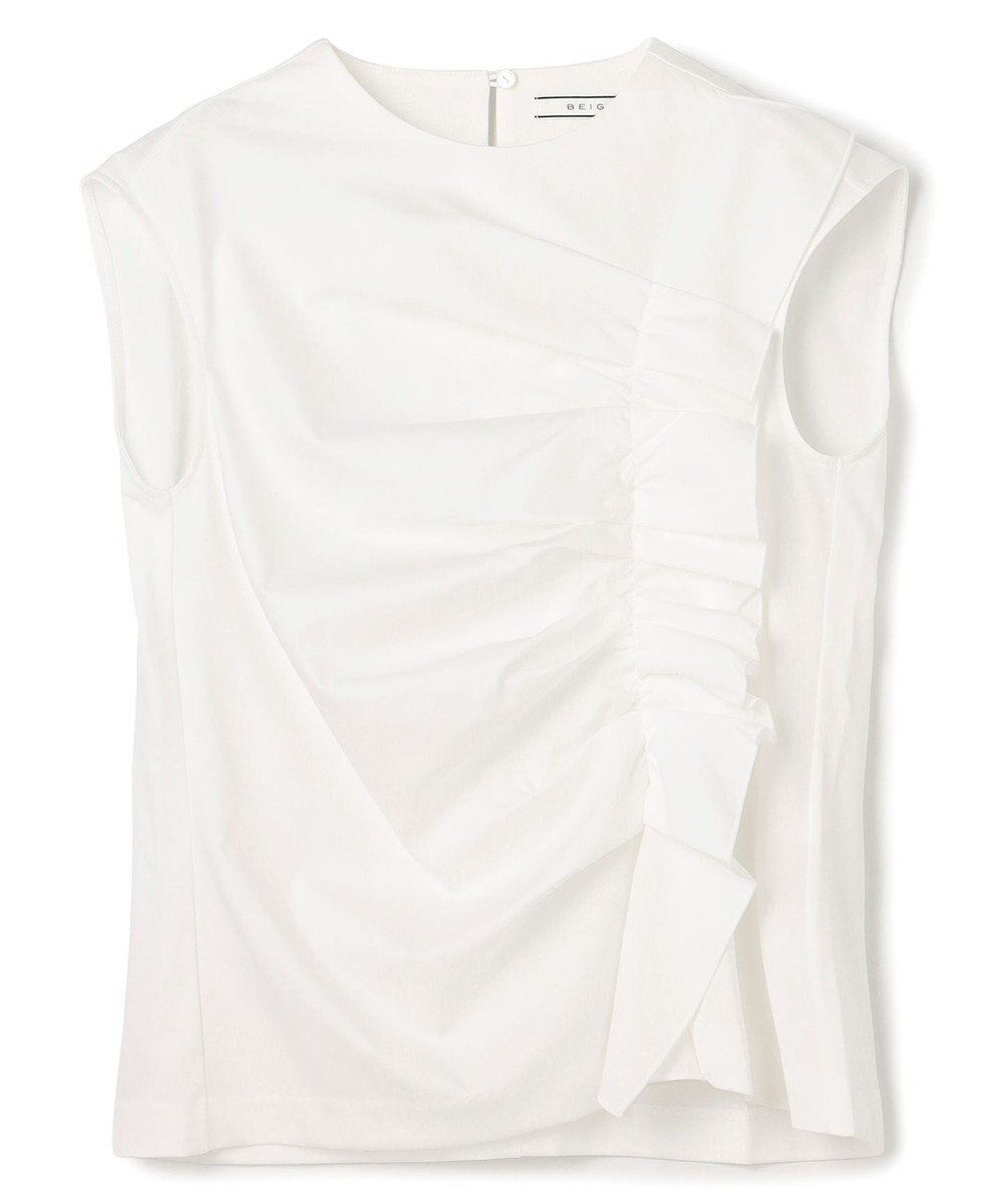 BEIGE， AFGHA / コットンドレープ スムーストップス 