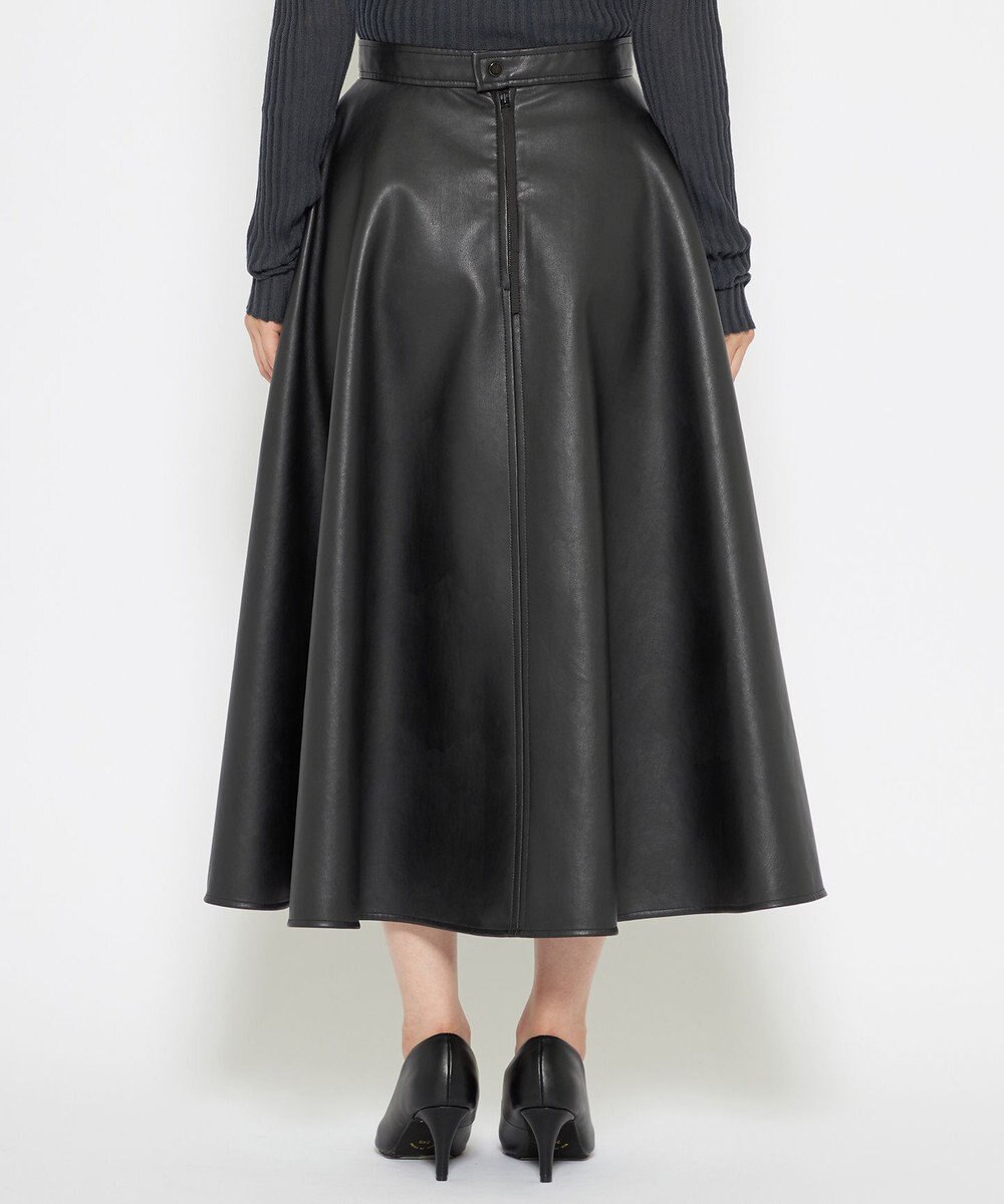 uncrave 【手洗い可】ウォッシャブルエコレザー スカート（uncrave WHITE） 