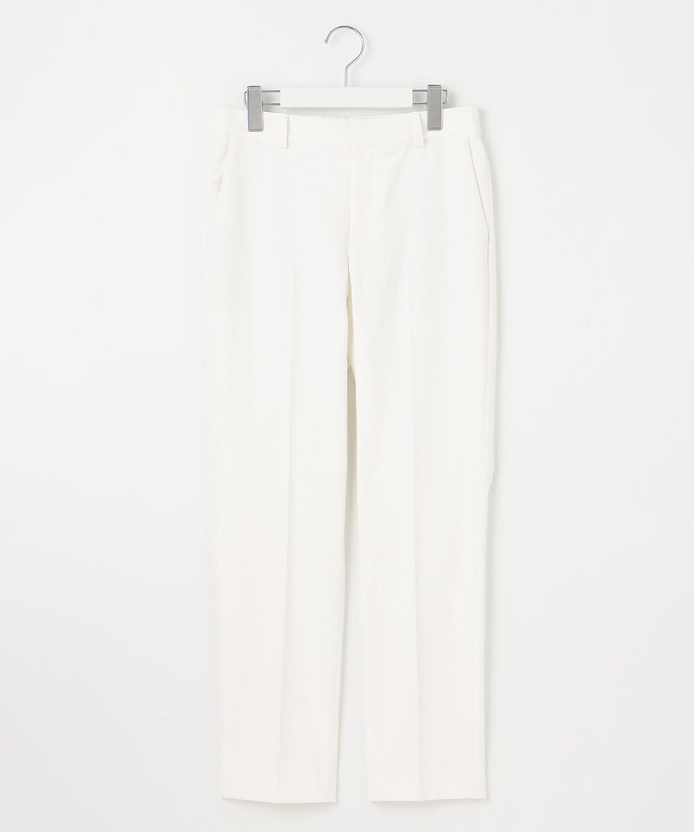 自由区 L 【接触冷感・UVカット・吸水速乾・洗える】シェルタリングテーパード パンツ 