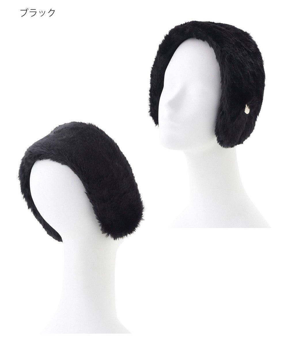 MOONBAT PAUL&JOE ACCESSOIRES(ポール&ジョー)カチューシャ イヤマフ ネコチャーム付 