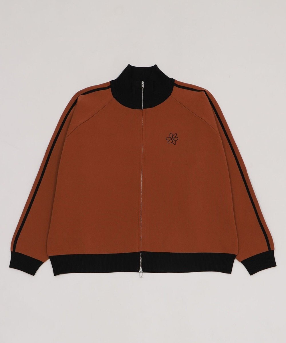 WEGO 【ユニセックス着用ITEM】ライントラックニットジャケット 