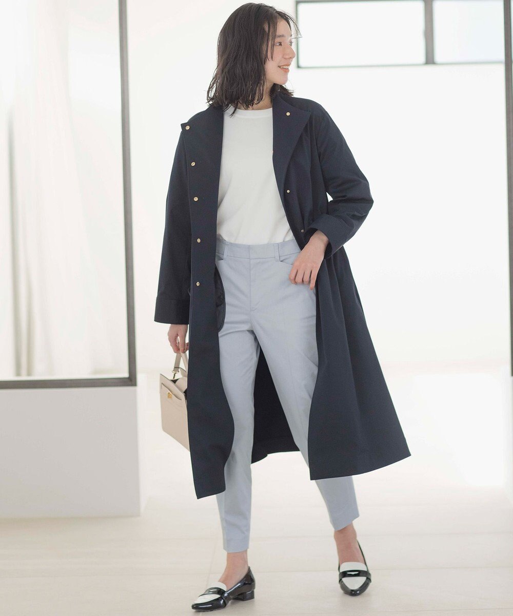 組曲 S 【WEB限定カラーあり】MINA 袖フリルニットプルオーバー 