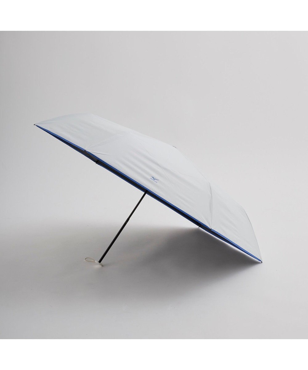 MOONBAT MIZUNO  (ミズノ) 無地 ロゴ 日傘 折りたたみ傘 パラソル 晴雨兼用 ユニセックス  軽量 一級遮光 遮熱効果 遮光率100% UV遮蔽100% 