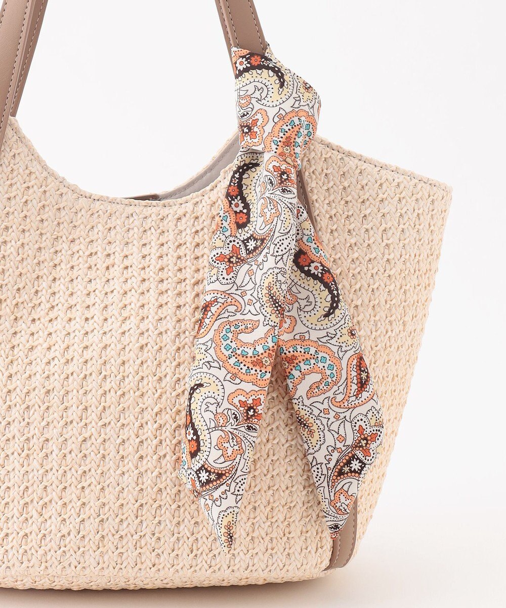 ANY SIS スカーフ付き カゴバッグ 