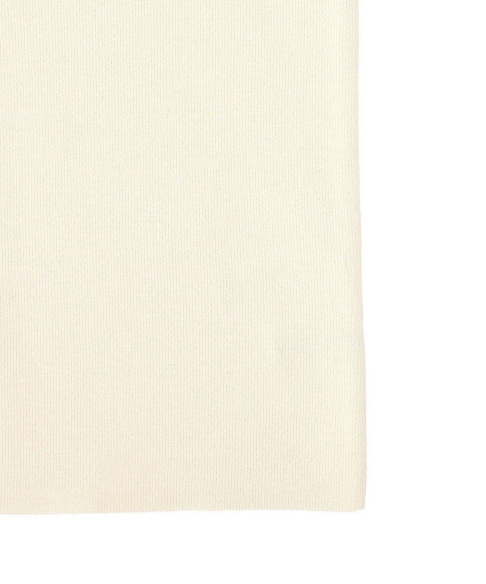 YECCA VECCA 2wayスクエアノースリーブニット 