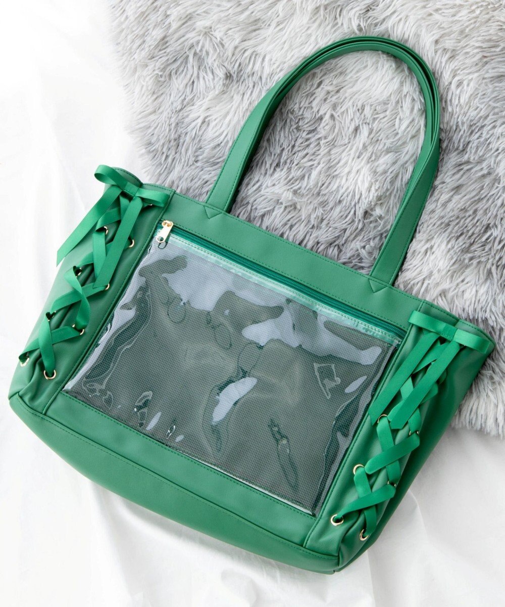 WEGO 【痛バ＆推し活】レースアップ痛バッグS 