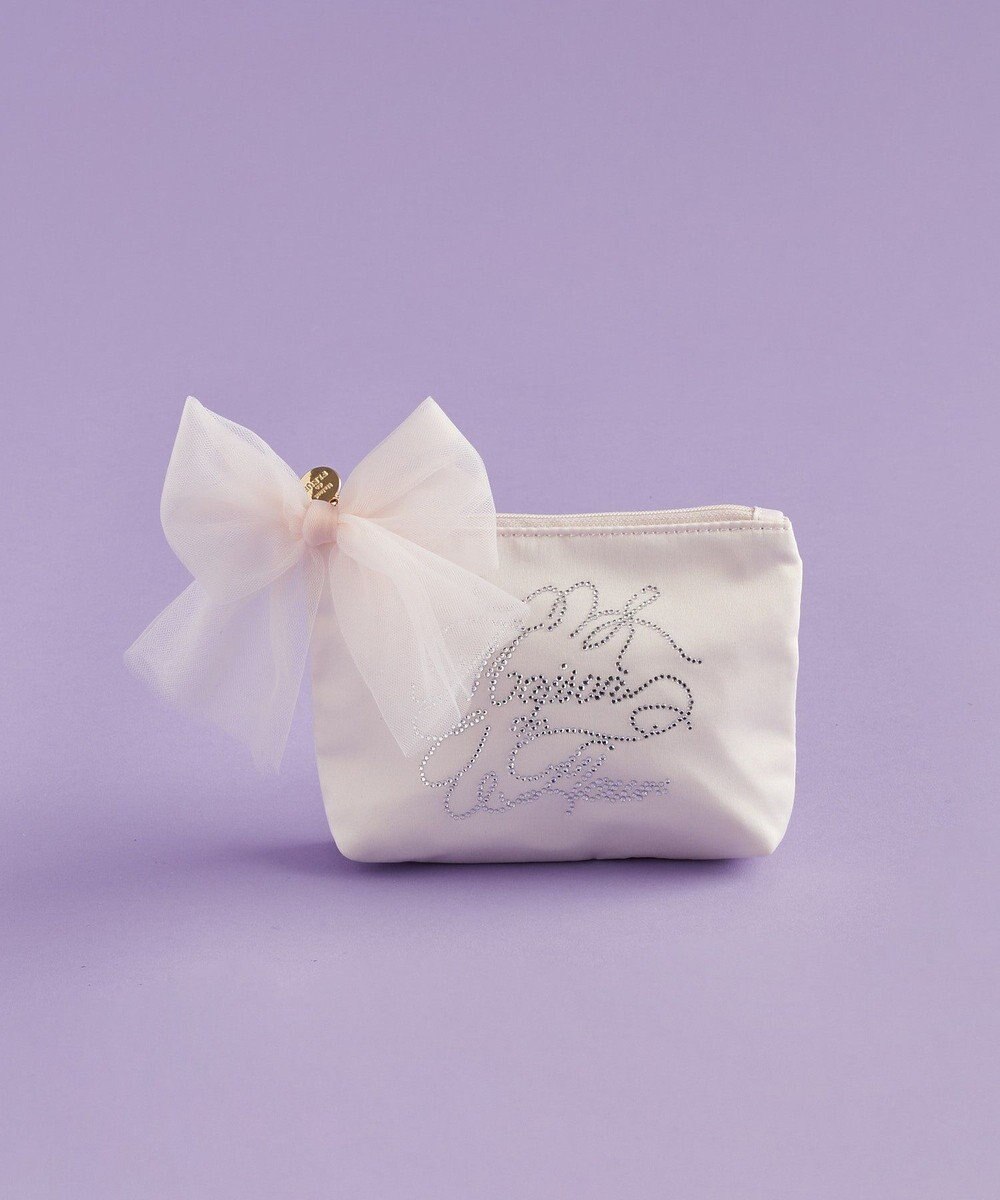 Maison de FLEUR ラインストーンポーチ 