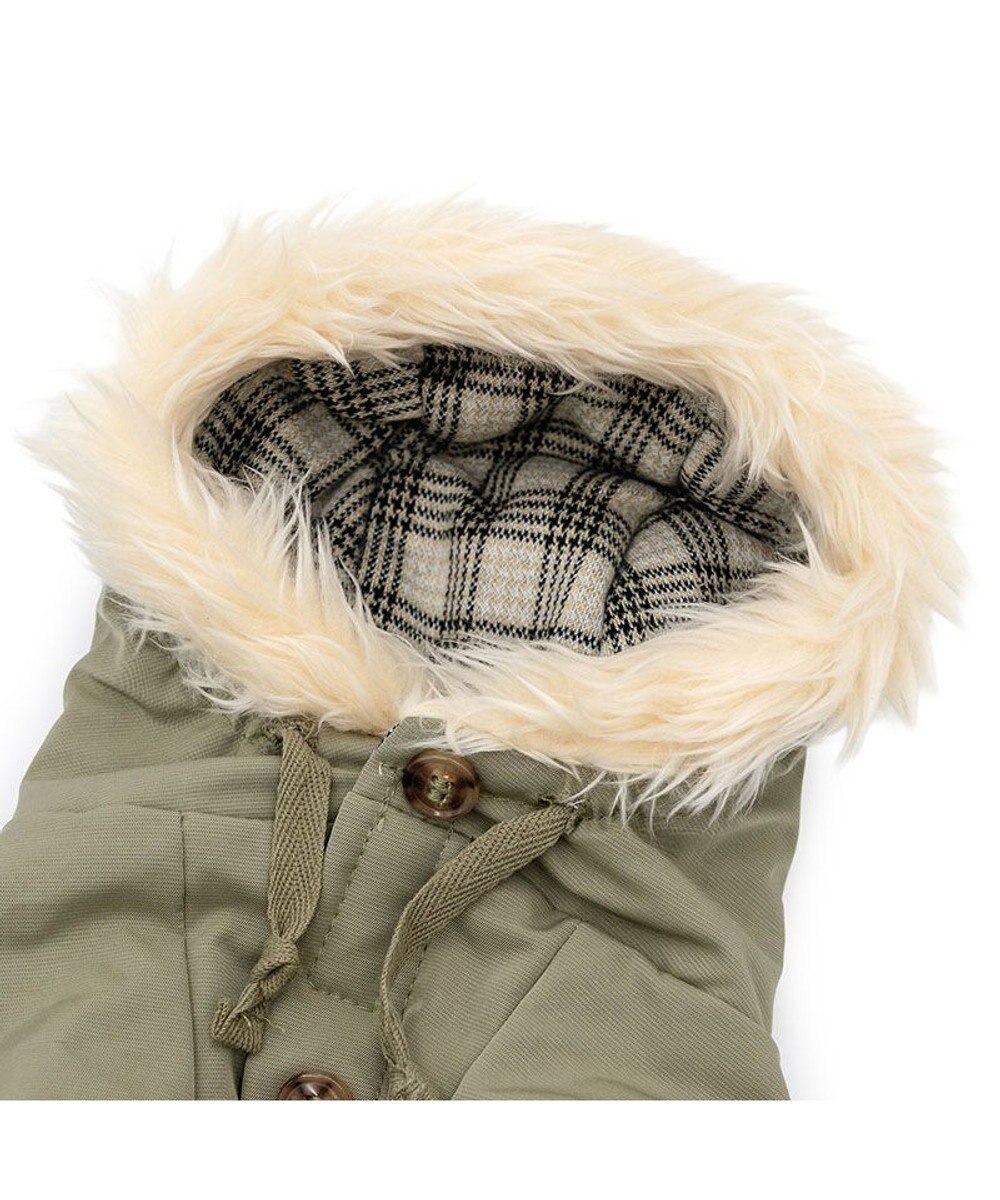 PET PARADISE スヌーピー 遠赤外線 暖ダン モッズコート 中型犬 大型犬 