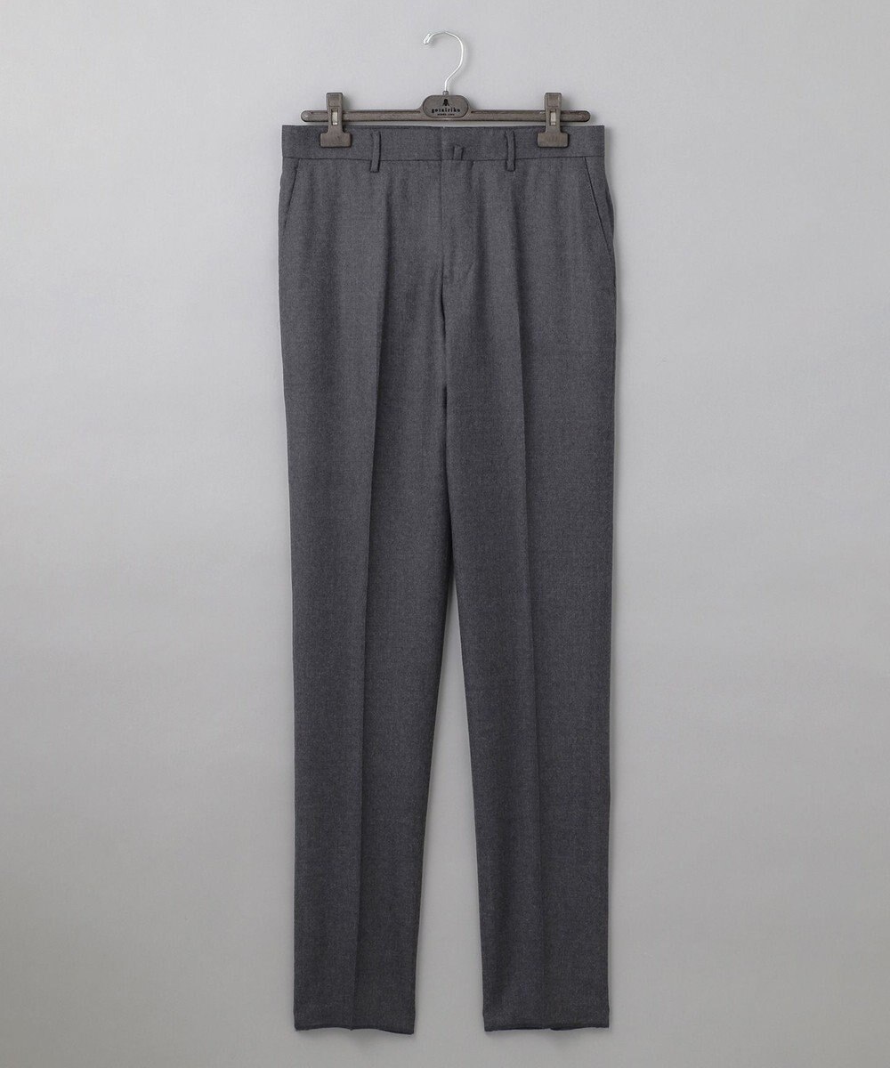 GOTAIRIKU 【保温性/ストレッチ/シワになりにくい】サキソニーストレッチパンツ（ノータック） 