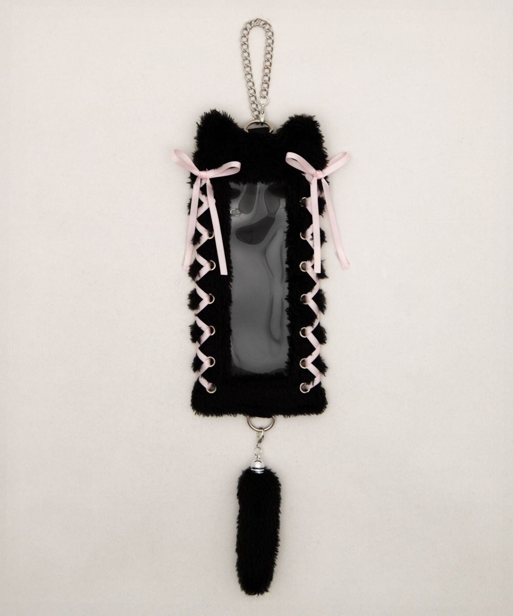 WEGO 【痛バ＆推し活グッズ】なりきりネコロングフォトケースキーホルダ－ 