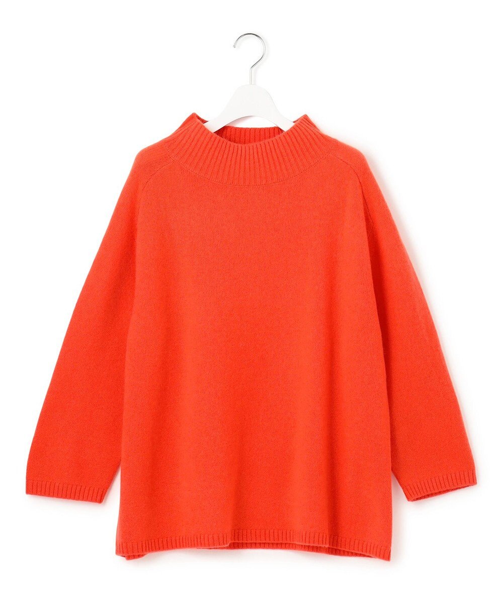 J.PRESS YORK STREET 【WOMEN】ウールカシミヤ ハイネックニット 