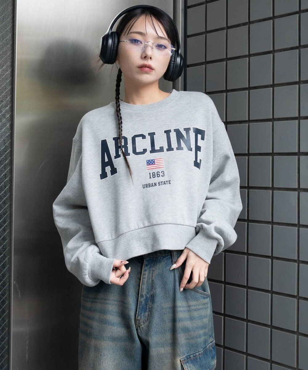 WEGO 【暖かい/裏起毛】裏起毛グラフィックスウェット 