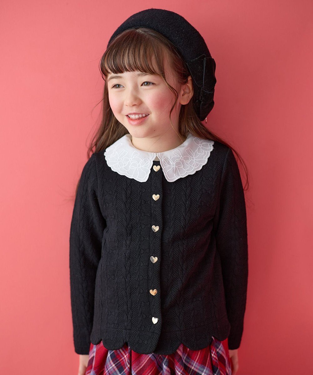 ANY KIDS リボン付き ベレー帽 