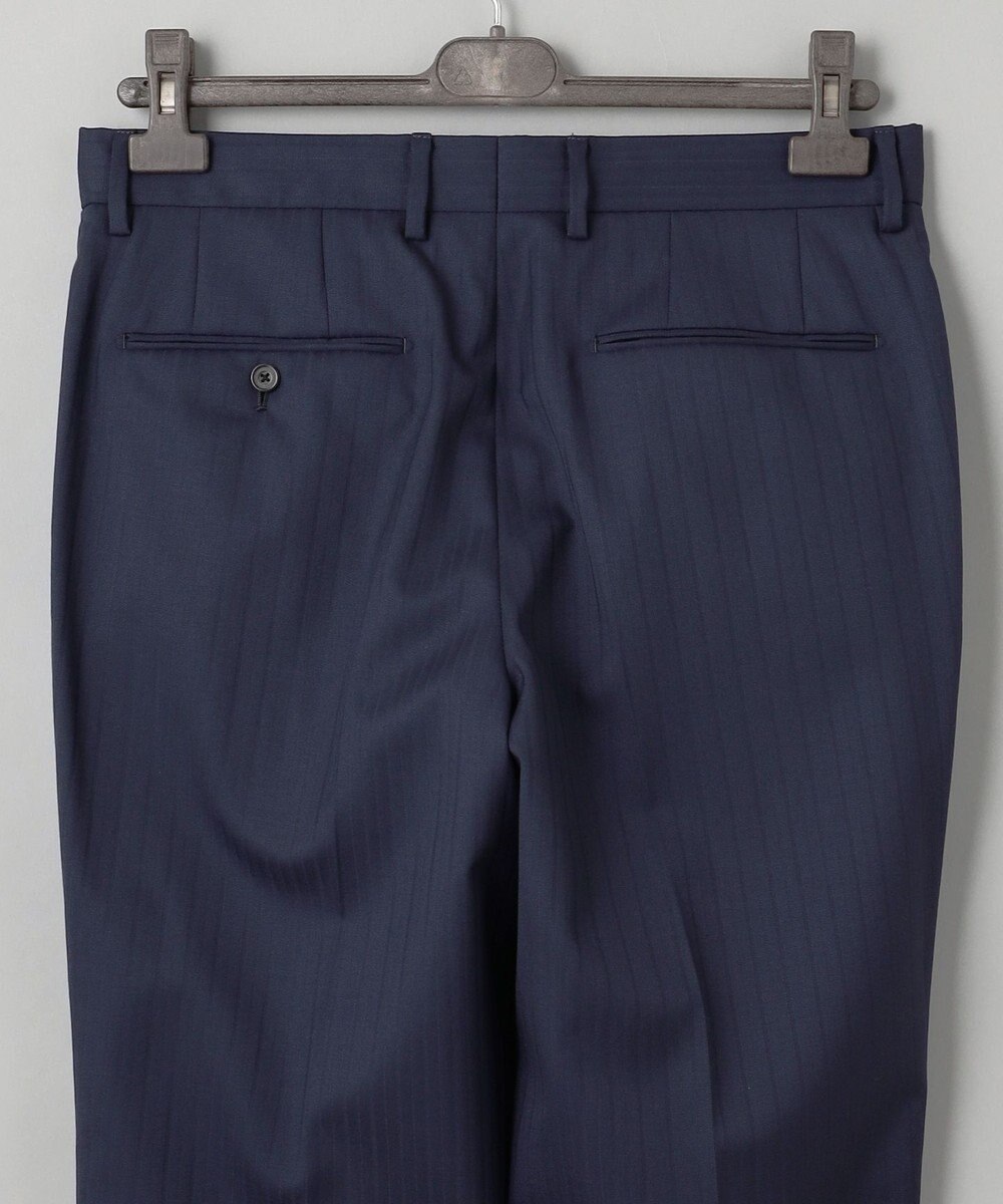 GOTAIRIKU シワになりにくい【御幸毛織/みゆきけおり】DRY SPINNER(ドライスピナー)スーツ（ネイビーストライプ） 