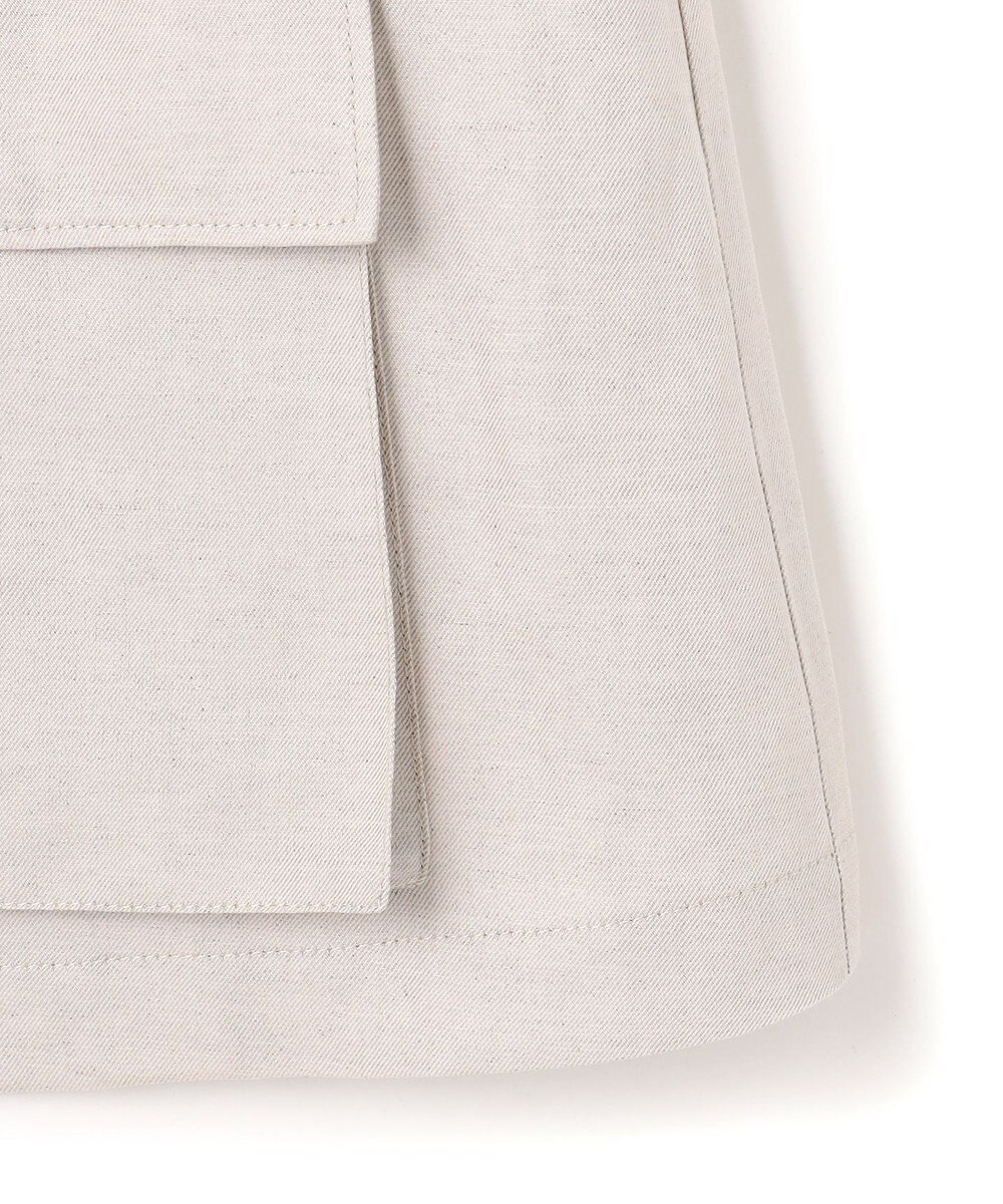 uncrave リヨセルライトリネン ミリタリージレ 