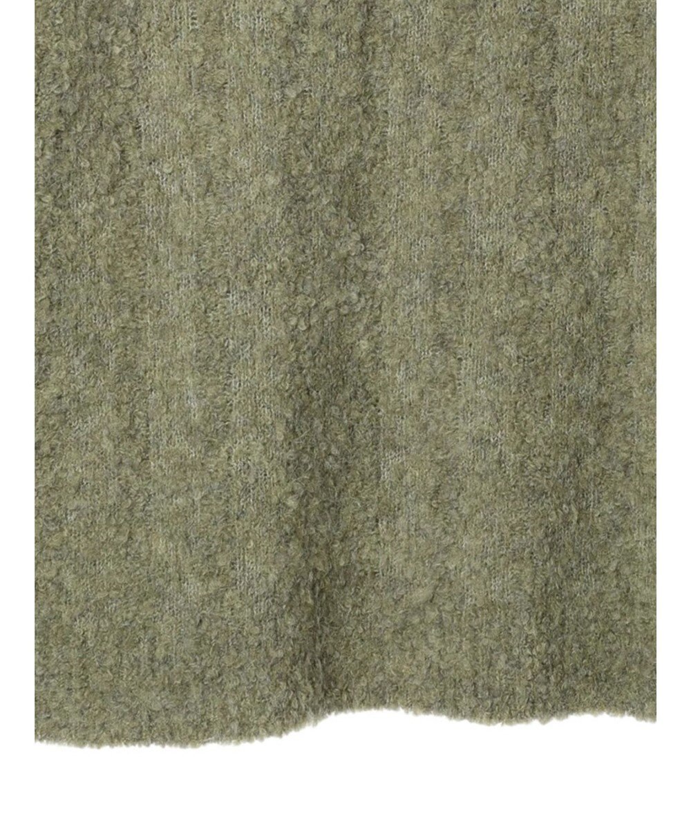 earth music&ecology ブークレハーフジップミニワンピース 