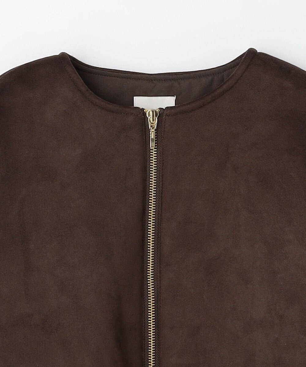 ANY L スエードボアコンビブルゾン 