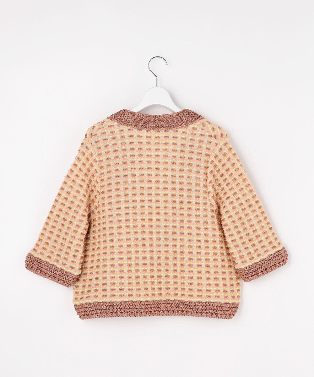 自由区 【カトリエムブーケ】Lame tweed ボウタイディテールジャケット 