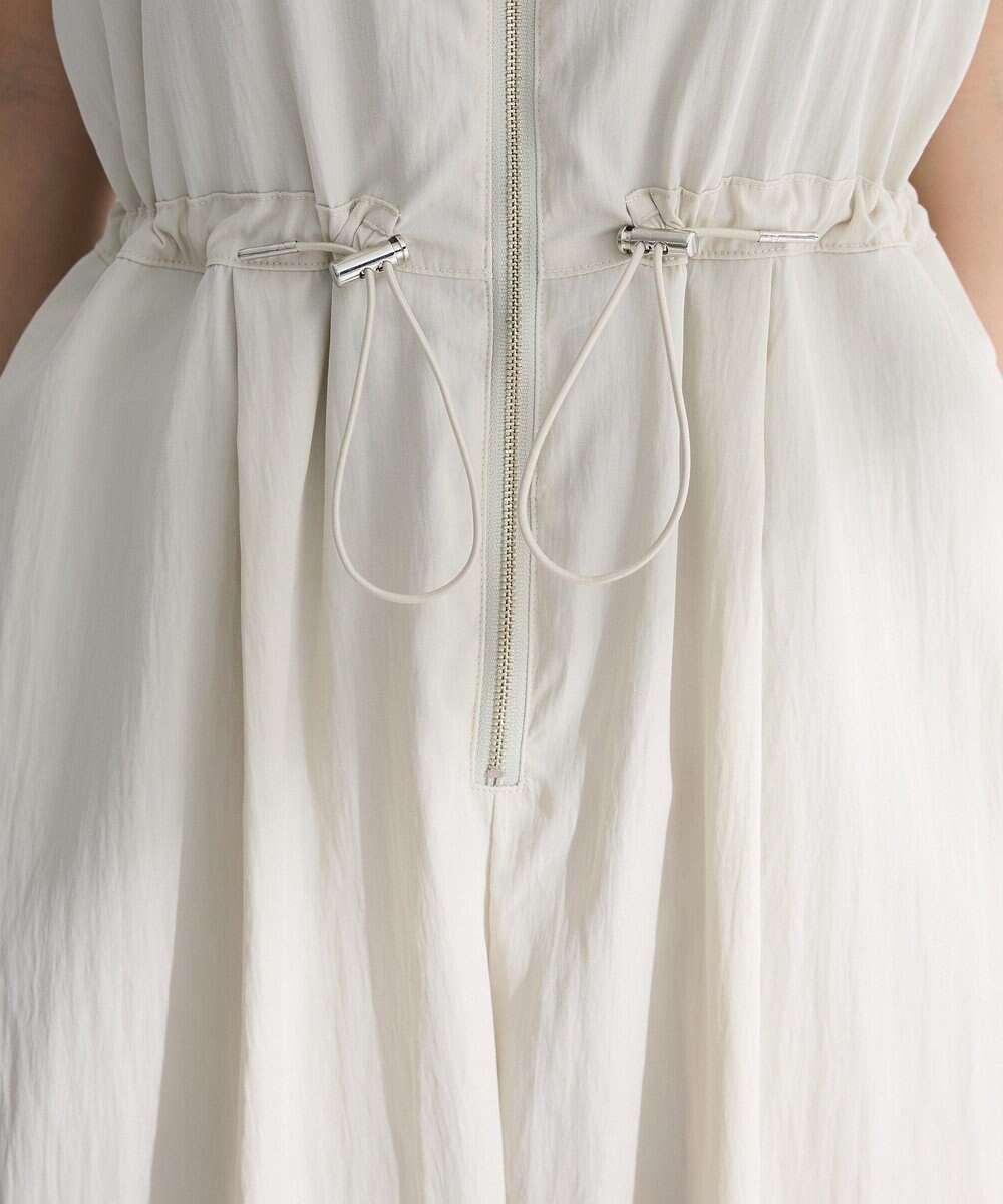 Green Parks ＺＩＰ付きドロストコクーンサロペット 