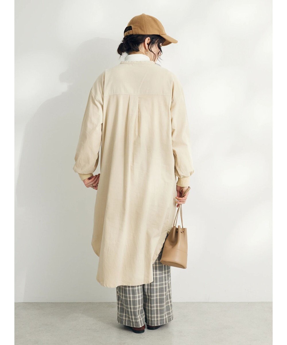 CRAFT STANDARD BOUTIQUE コーデュロイリブ付きワンピース 