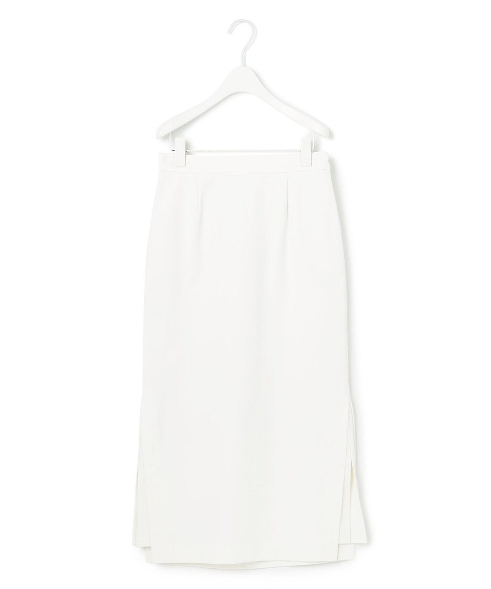 ICB 【洗える】シェルタリングドライサテン タイトスカート 