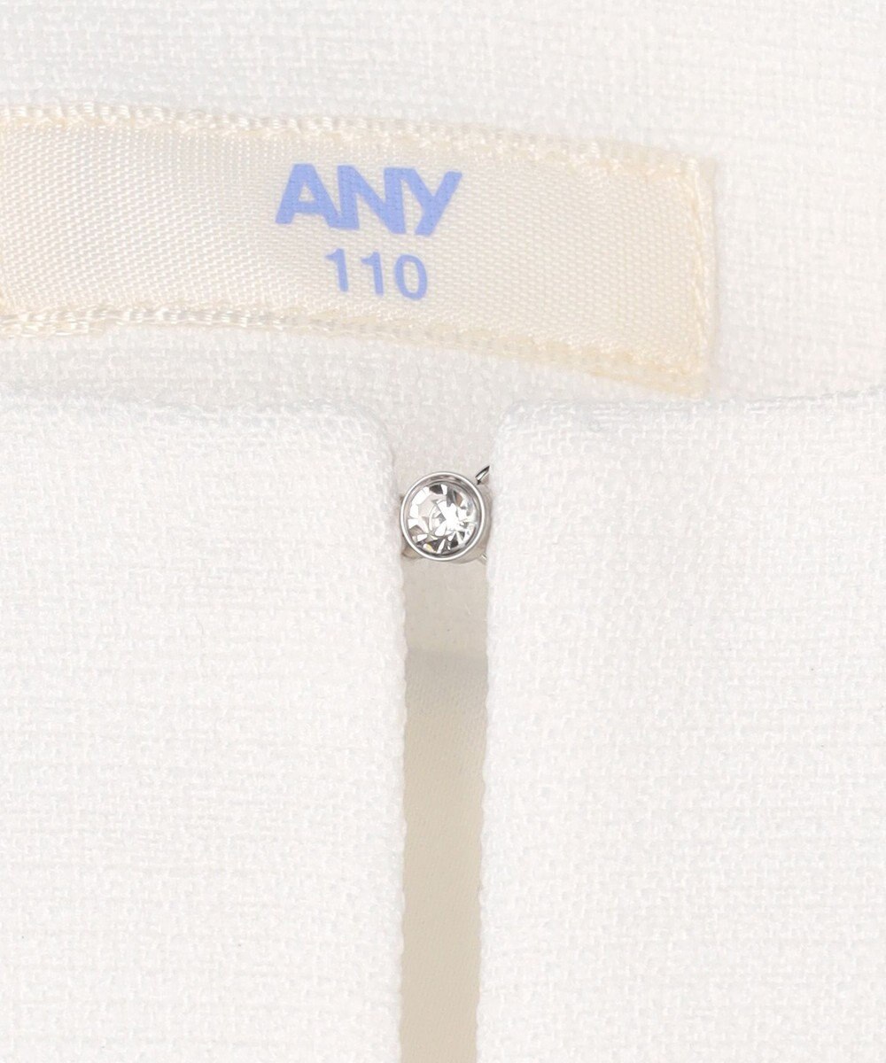 ANY KIDS 【2点セット】リボンボレロジャケット+シフォンプリーツ ワンピース 