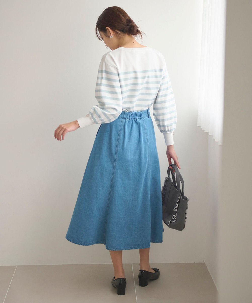 Feroux 【洗える】ビジューポイント ニット 