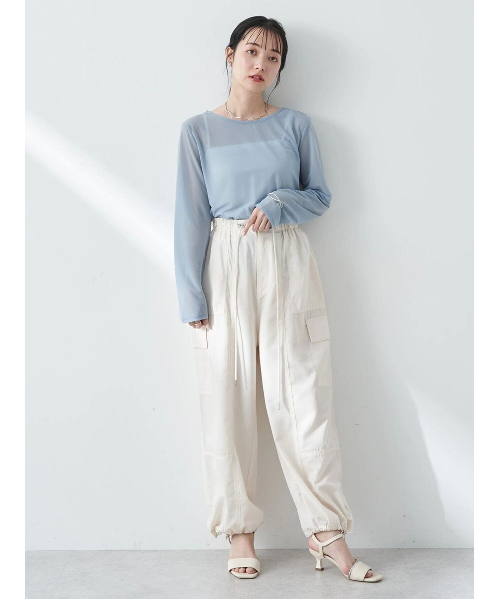 earth music&ecology シアーカットプルオーバー 