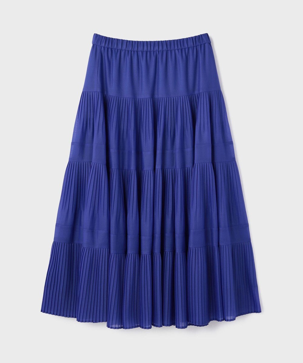 GRACE CONTINENTAL プリーツティアードスカート 