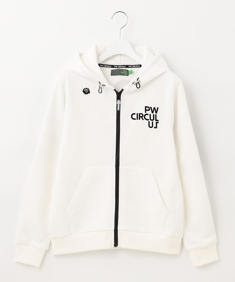 PW CIRCULUS 【WOMEN】アスレジャー 裏毛 ジップアップ パーカー 