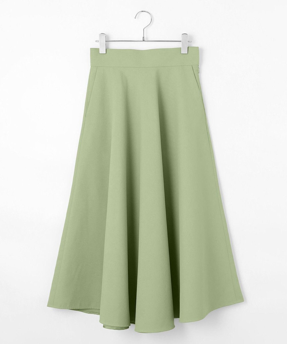 #Newans 【シワになりにくい】〈花乃まりあさんコラボ〉サーキュラースカート 