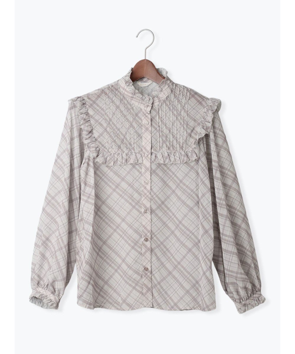 Te chichi パターンアソートシフォンフリルブラウス 