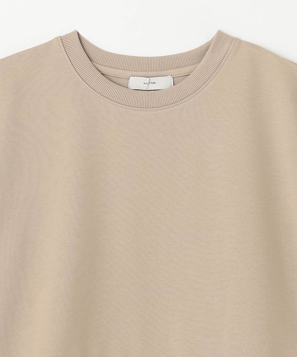 ANY 裏毛レイヤード風トップス 