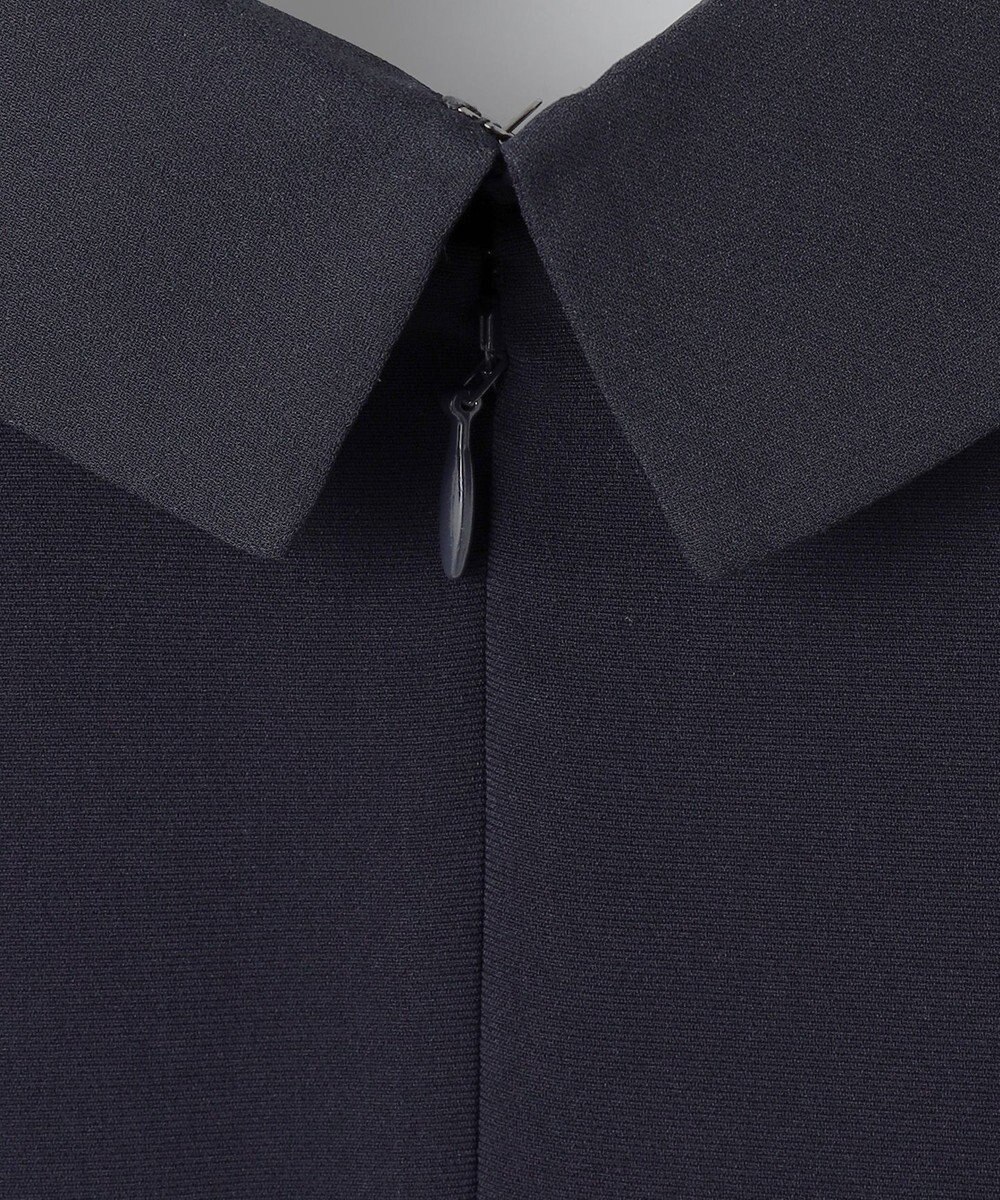 23区 【VERYコラボ】トリアセダブルジョーゼット つけ襟 ボウタイワンピース 