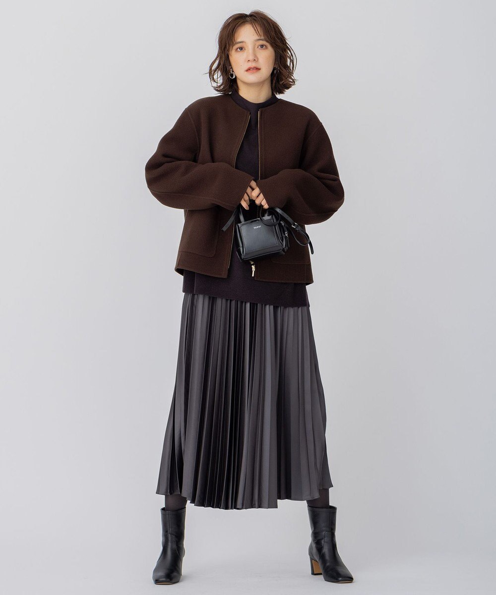 23区 【CLASSY.1月号掲載】YAHKI SOFT W FACE クロス ボディ バッグ 