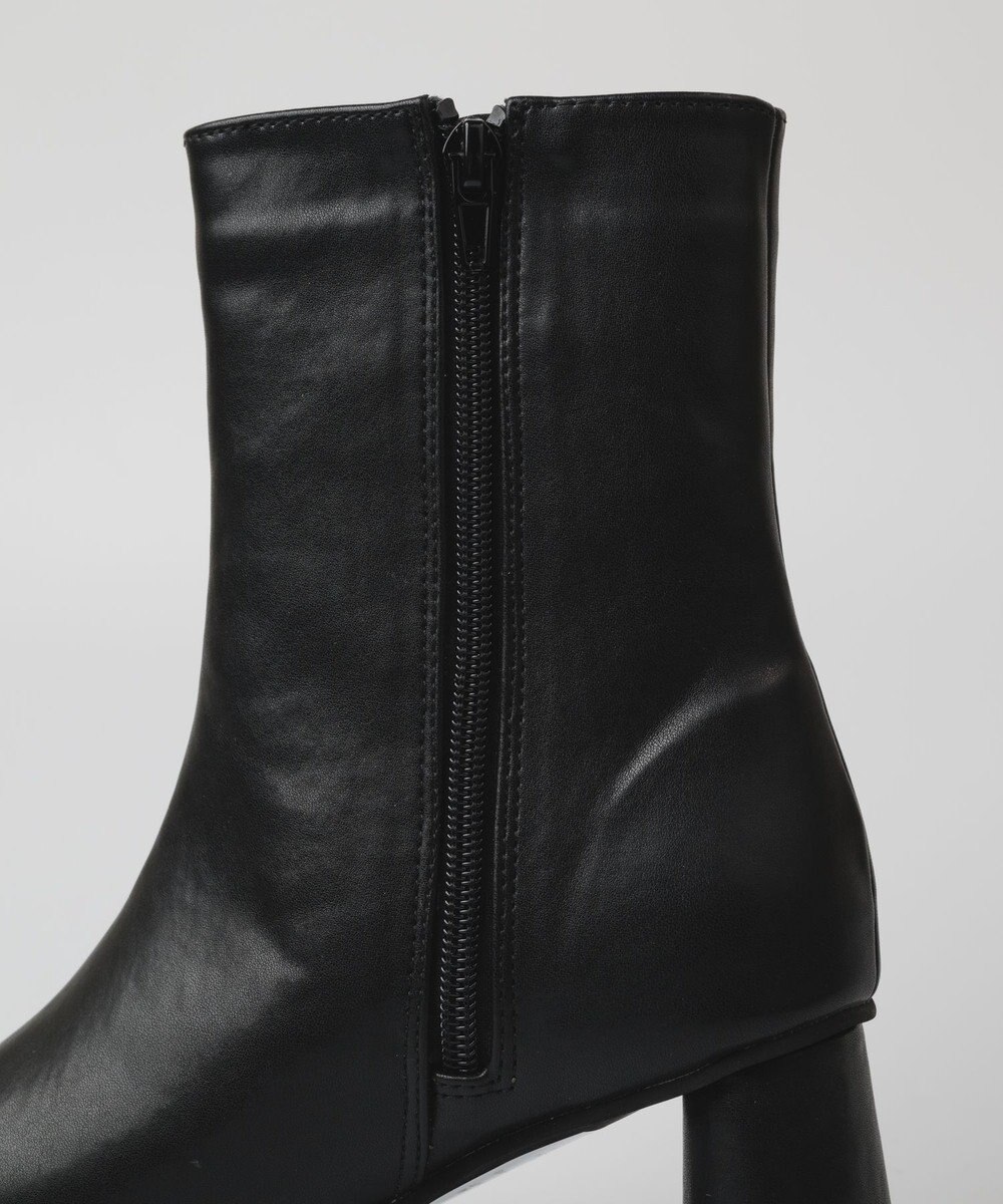 BONTRE 【PRECIEUX JOUET/プレシュウジュエ】ワイドスクエアショートブーツ 