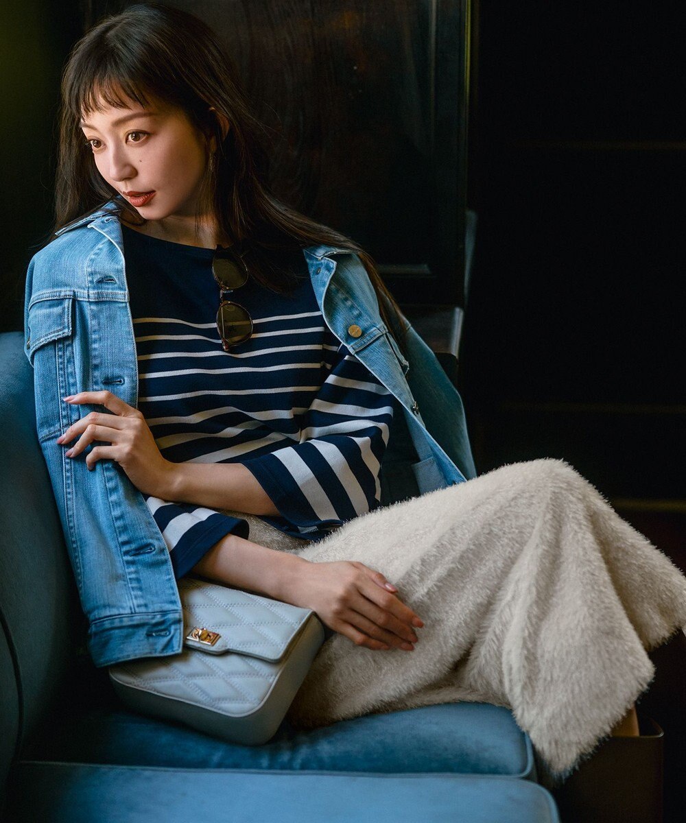 23区 S 【再入荷/RED CARD TOKYO×23区】オーバーサイズ デニム ジャケット 