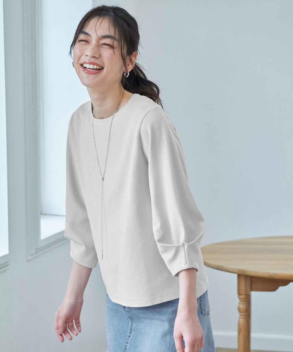 ANY 【WEB限定/洗濯機可/5色展開】サカリバタックスリーブプルオーバー 