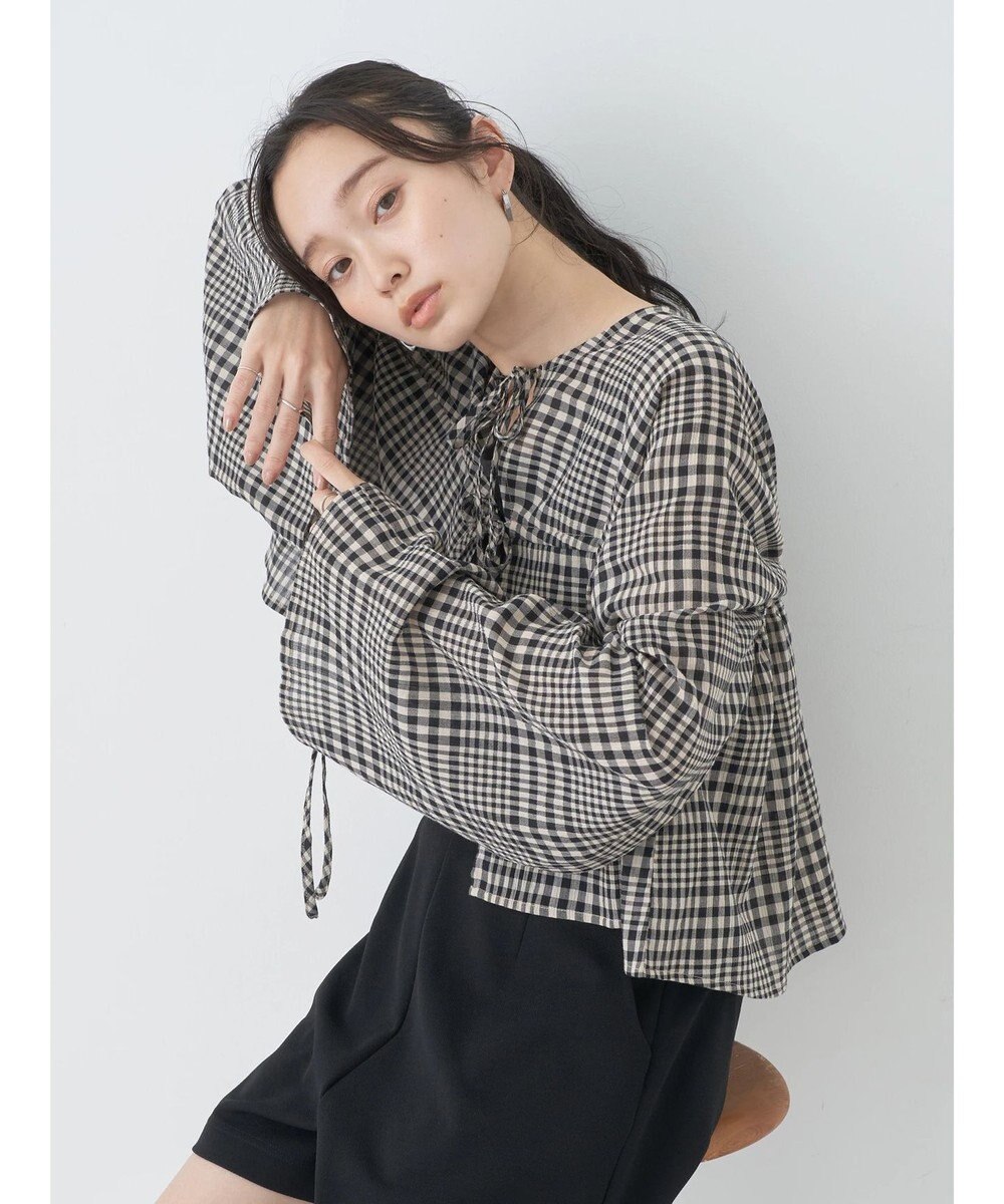 earth music&ecology ワッシャードロスト羽織りシャツ 