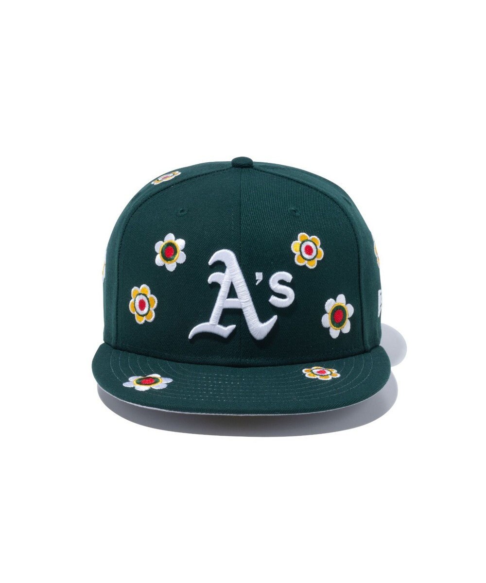 WEGO NEWERA　59FIFTY　MLB　Flower　Embroidery 