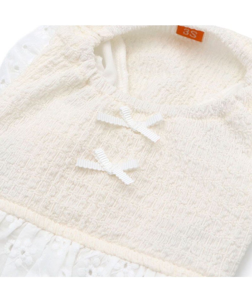 PET PARADISE ペットパラダイス レース バルーン ワンピース 《ホワイト》 小型犬 