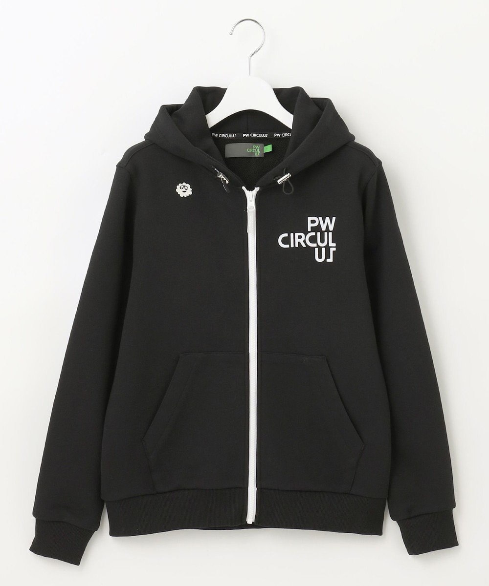 PW CIRCULUS 【WOMEN】アスレジャー 裏毛 ジップアップ パーカー 