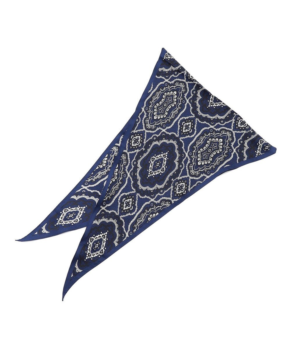 23区 オーナメントプリント スカーフ 