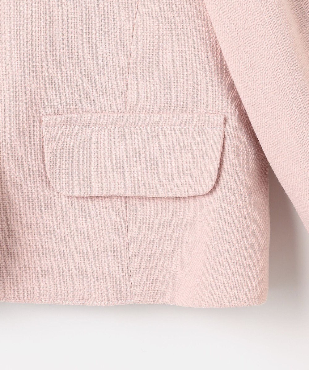 組曲 KIDS  【110-140㎝】 チェックワンピース＆ドビージャケットセット 