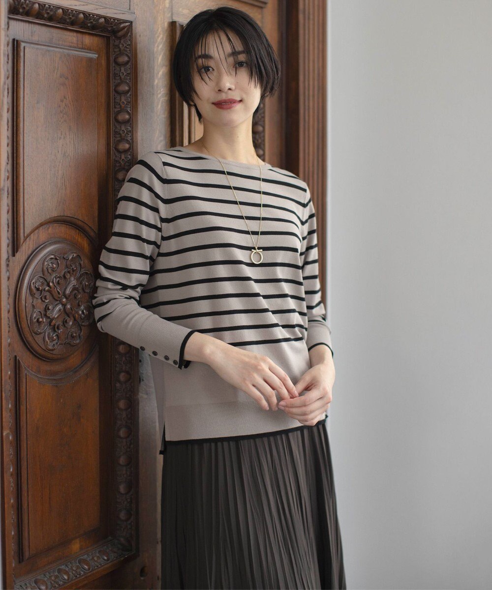 J.PRESS LADIES サークルトップ ワントップ ネックレス 