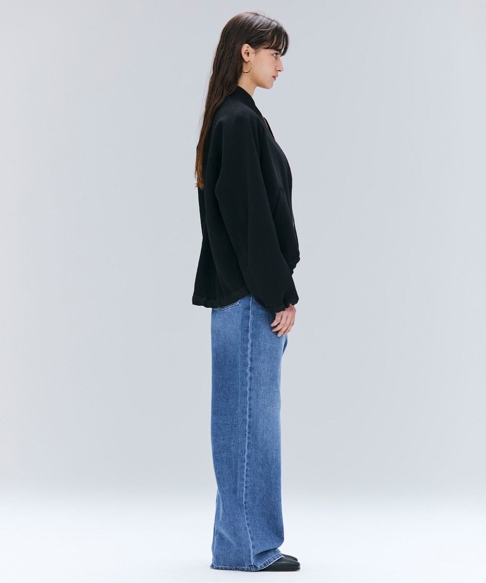 BEIGE， 【洗える】POMONA / ゴールドジップライトブルゾン 