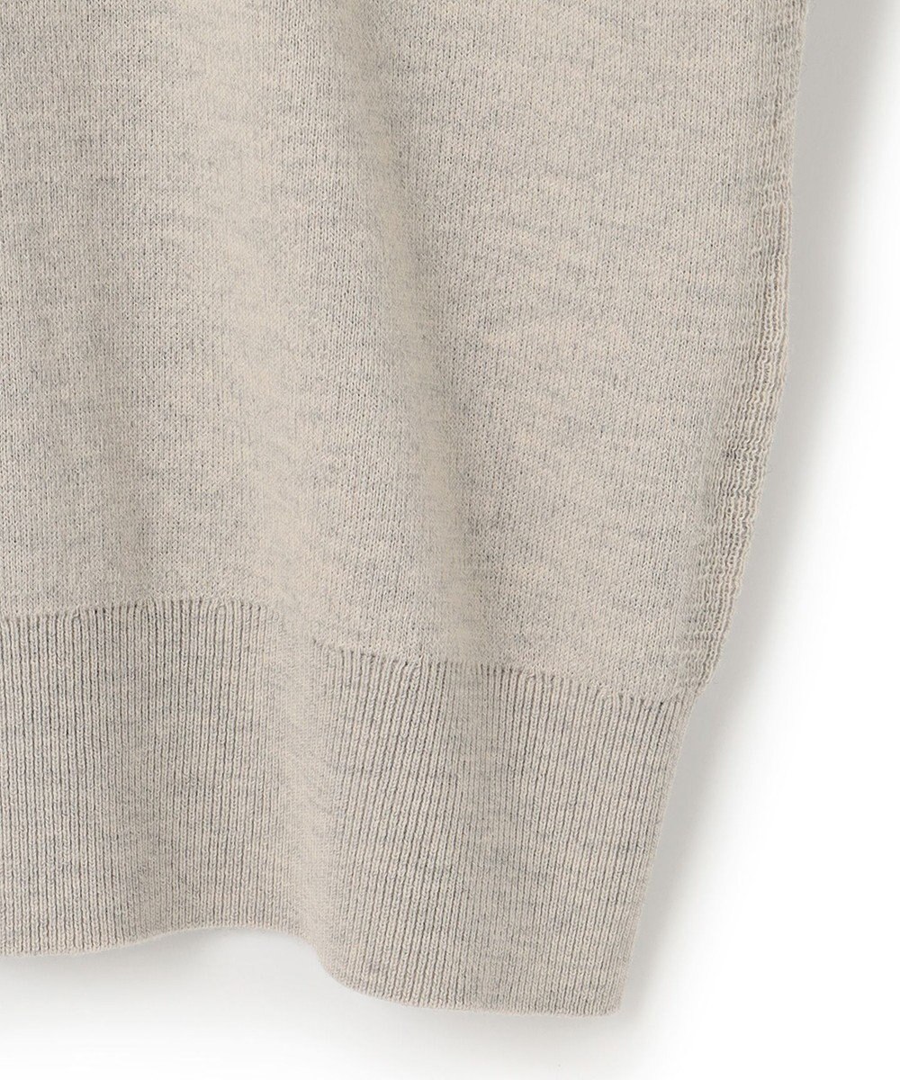 23区 L 【洗える】コットンウール クルーネック プルオーバー 